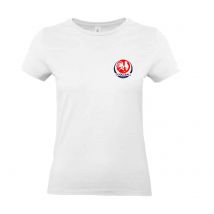 T-SHIRT (femme) - Association du dodgeball français - Blanc - #E190