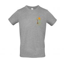 T-SHIRT (homme) - Jardin service / Jardin service TP - Gris chiné - #E190