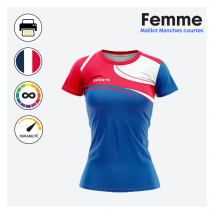 Maillot manches courtes [col rond] (femme) - Pony-Games