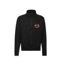 SWEAT ZIPPE SANS CAPUCHE (homme) - ATACC - Noir - SC365