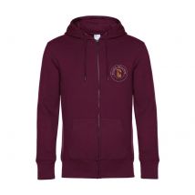 SWEAT ZIPPÉ (Homme) - Ecurie d'Ellimac - Bordeaux - BCU03K