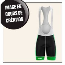 Cyclisme - Cuissard court - avec bretelles - subli totale (homme)