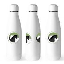 Gourde Aluminium blanche 500ml - DOMAINE DES HARDIES - DOUBLE IMPRESSION