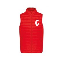 DOUDOUNE SANS MANCHES (enfant) - Ecurie de Romorantin - Rouge - K6115