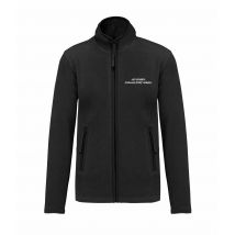 Veste micropolaire zippée (homme) – Foeller Sport Horses - Noir – K911