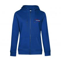 SWEAT ZIPPÉ (femme) - Genon Equestrian Sport – Bleu Roi - BCW03Q