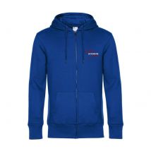 SWEAT ZIPPÉ (Homme) - Genon Equestrian Sport – Bleu Roi - BCU03K