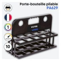 PORTE-BOUTEILLES PLIABLE (10 Bouteilles) - PA629