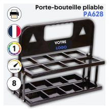 PORTE-BOUTEILLES PLIABLE (8 Bouteilles) - PA628