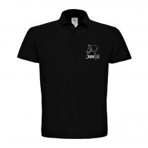 POLO (homme) - Ecurie Jeanne Rapp - Noir - BCID1