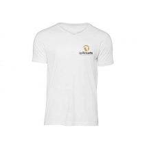 T-SHIRT col V (homme) - La pirouette equitation - BC044