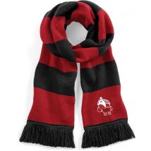 ECHARPE STADIUM – Ferme Equestre de Poifond – rouge/noir - B479