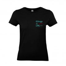 T-SHIRT (femme) - Elevage du lak - Noir - #E190
