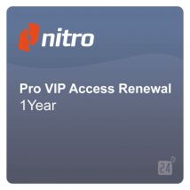Nitro Pro VIP Access Renewal 1 Year ML ESD 1 Ano 1 - 99 Utilizador(es)