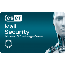 ESET Mail Security Microsoft Exchange Server Nova Compra 5 - 10 Utilizador(es) 1 Ano