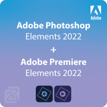 Adobe Photoshop & Premiere Elements 2022 Windows Nova Compra