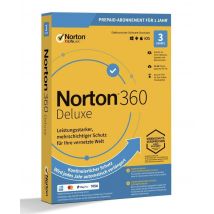 Norton 360 Deluxe, Cloud 25 GB, 3 dispositivos, 12 meses Descarrega