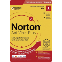Symantec Norton Antivirus Plus, backup em nuvem de 2 GB, 1 dispositivo de usuário 1, licença anual de 12 MO, download