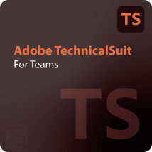 Adobe TechnicalSuit for Teams 1 - 9 Utilizador(es)