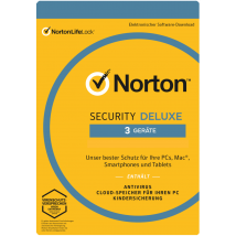 Symantec Norton Security Deluxe 3.0 3 Dispositivos 1 Ano