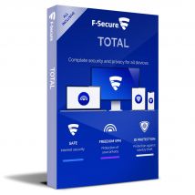 F-Secure Total Security & VPN 2024 3 Dispositivos 1 Ano