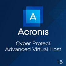 Acronis Cyber Protect Advanced Virtual Host Nova Compra 1 Ano