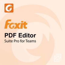 Foxit PDF Editor Suite Pro for Teams 1 Ano 1 - 9 Utilizador(es)