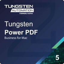 Tungsten Power PDF 5 Business for Mac Corporate Nova Compra 5 - 24 User