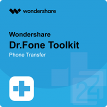 Wondershare Dr.Fone Phone Transfer iOS & Android Mac OS 5 Dispositivos / 1 Ano