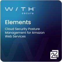 WithSecure Elements Cloud Security Posture Management for Amazon Web Services 1 Ano 1 - 24 Utilizador(es) Nova Compra