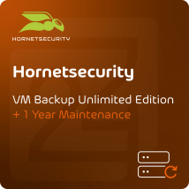 Hornetsecurity VM Backup Unlimited Edition Neukauf + 1 Jahr Maintenance