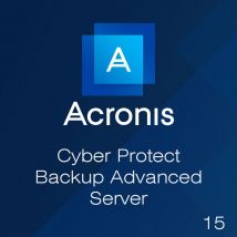 Acronis Cyber Backup Advanced for Server 1 Ano Nova Compra