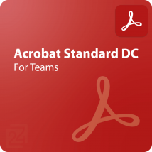 Adobe Acrobat Standard DC for Teams 1 - 9 Utilizador(es)