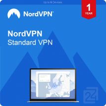 NordVPN Standard VPN 6 Dispositivos / 1 Ano