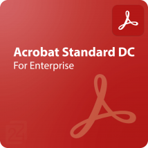 Adobe Acrobat Standard DC for Enterprise 1 - 9 Utilizador(es)