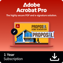 Adobe Acrobat Pro DC 1 Ano