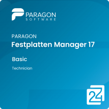 Paragon Festplatten Manager 17 Basic Technician 1 Ano