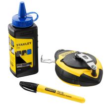 Stanley Fatmax Stanley 0-47-681 FatMax Chalk Line & Blue Builders Chalk 30m 0-47-681