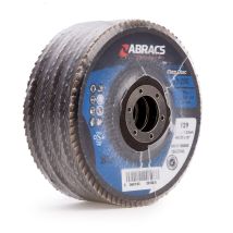 Abracs ABFZ115B080 Pro Zirconium Flap Disc 80 Grit x 115mm (Pack of 5) ABFZ115B080