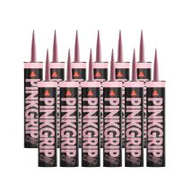 Sika Pinkgrip Panel Adhesive 350ml (Pink) - Box of 12 486022-12