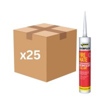 Sika Everbuild Fire Mate Intumescent Sealant 295ml (White) - Box of 25 486028-25