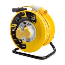 Masterplug LVCT5016-2-MP 16A 2 Gang Cable Reel 50 Metres (110V) LVCT5016-2-MP
