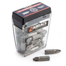 Abracs PZ225 Expert Screwdriver Bit PZ2 x 25mm (Pack of 25) PZ225