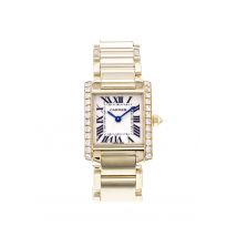 Montre CARTIER Tank Française Diamants 20 x 25 mm Quartz 2385