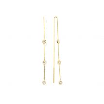 Boucles d'oreilles JOAILLERIE CRESUS Serti clos
