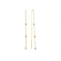 Boucles d'oreilles JOAILLERIE CRESUS Serti clos