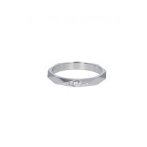 Bague BOUCHERON Facette Platine