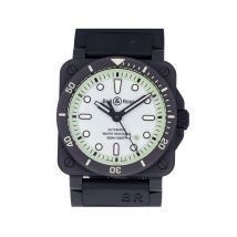 Montre BELL & ROSS BR03-92 42mm Automatique BR0392-D-C5-CE/SRB