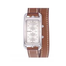 Montre HERMES Cape Cod Deux Zones 20 mm x 31 mm Quartz CC3.210