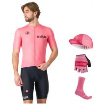Maxi-Set (5 pièces) GIRO D'ITALIA Vintage Maglia Rosa